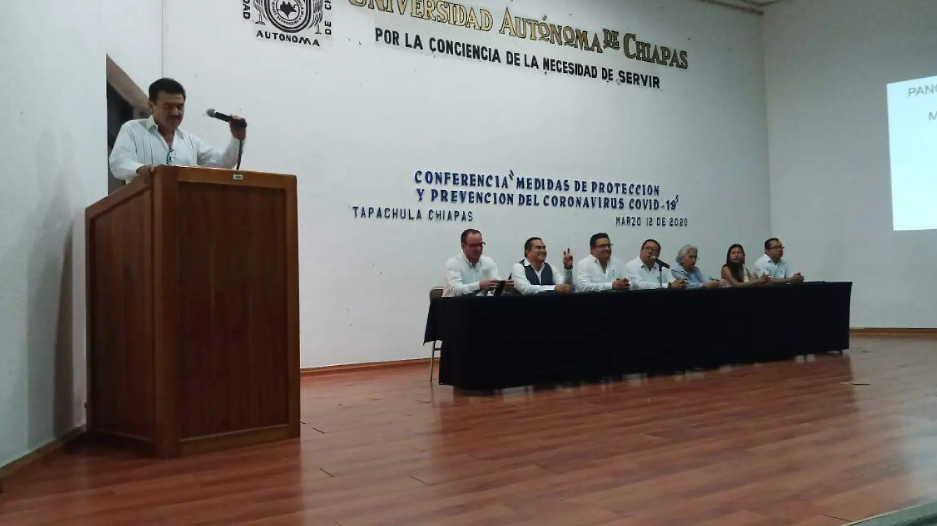 prevención, coronavirus, conferencia